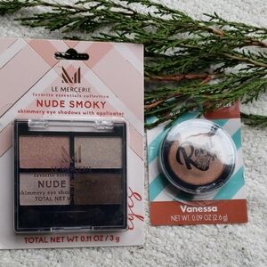 Le Mercerie Nude Smoky Eyeshadow Palette & Remi Rose Bronzer Whitney Duo. NIP